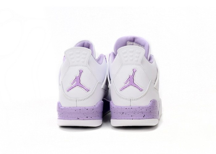 Air Jordan 4 White Purple - CT8527-115