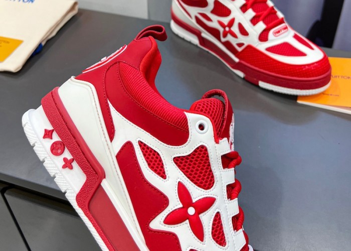 L***V Skate Sneaker Red