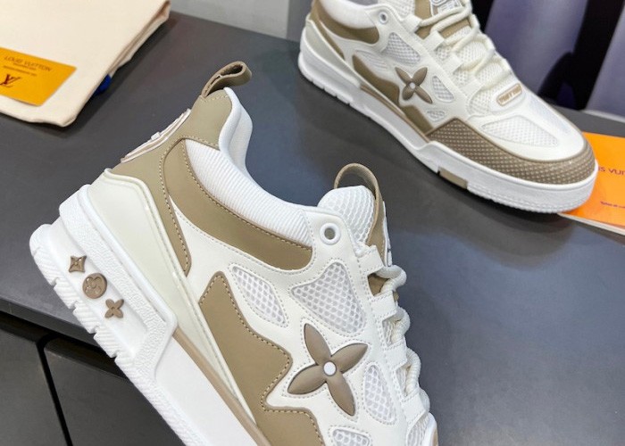 L***V Skate Sneaker Beige