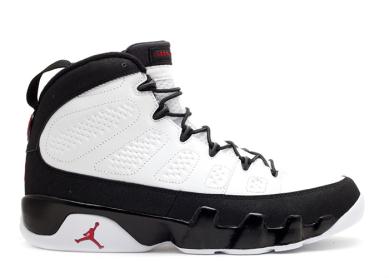 Air Jordan 9 RETRO White Black Red 2016