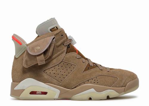 Travis Scott X Air Jordan 6 Retro British Khaki