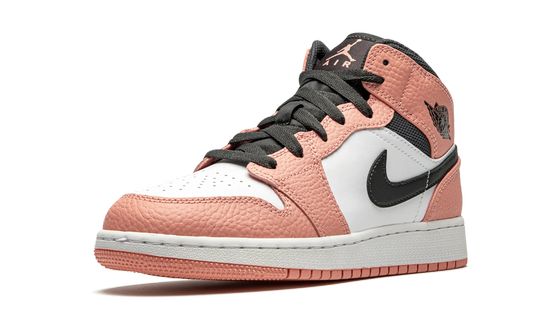 Air Jordans 1 Mid Pink Quartz 555112-603