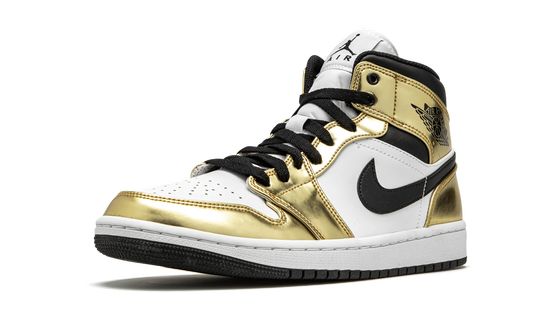 Air Jordans 1 Mid ‘Metallic Gold’ DC1419-700